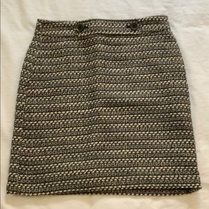 LOFT Tweed Mini Skirt
